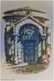 Portale della Chiesa di S.Giovanni al Sepolcro - Elaborazione grafico/digitale di Leonardo Basile
