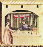 Zucchero - Miniatura dal Theatrum sanitatis