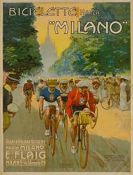 Osvaldo Ballerio, Biciclette marca Milano, 1905-15