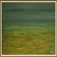 BaSiLe - Orizzonte_2 : Olio su faesite, cm 44 x 64, 14/11/2024 (cornice digitale)