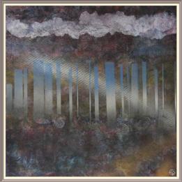 BaSiLe - 'Solipsista - 1', acrilici su faesite telata, cm 60 x 60 , 23/10/2025